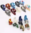 4pcs Multi-Color Guitar Finger Picks Set - 3