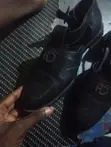 Black Leather Men's Dress Shoes - Size 44 - 3
