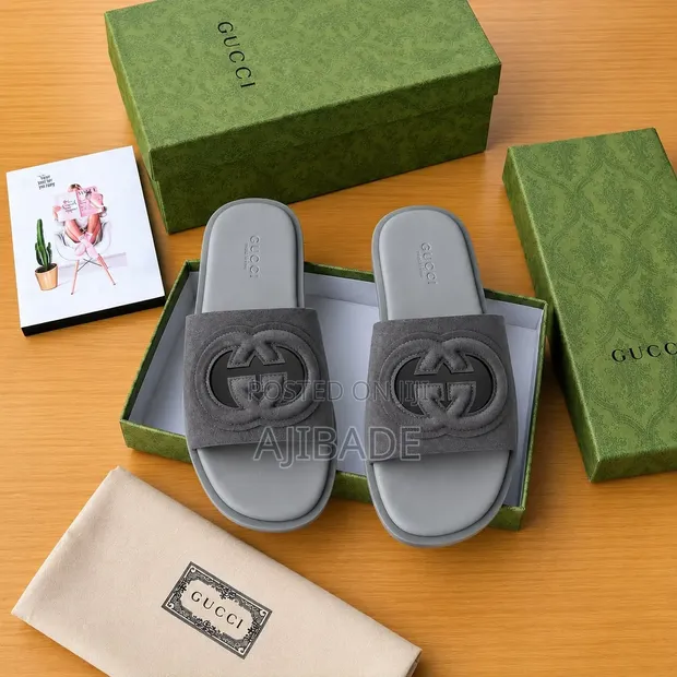 Quality Men's Leather Slippers - Classic Style - 1