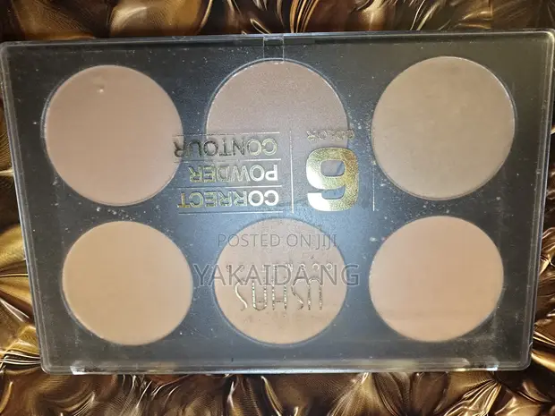 Ushas 6-in-1 Powder Palette for Makeup Beginners - 1
