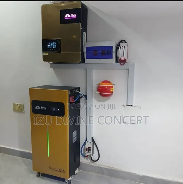15kWh SMS Lithium Battery da 10.2kVA SMS Hybrid Inverter - 1
