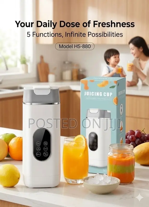 Rechargeable Juicing Cup (Babban Engine) - 1