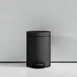 Brand New Matte Black Pedal Bin - 5 Liters - 1