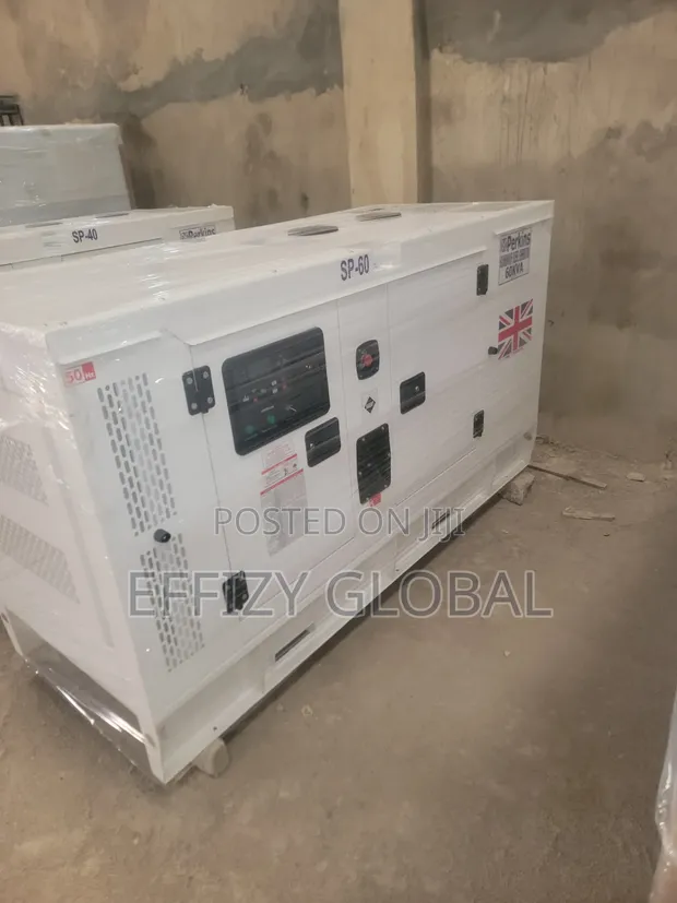 Sabon Perkins 60KVA Soundproof Diesel Generator - 1