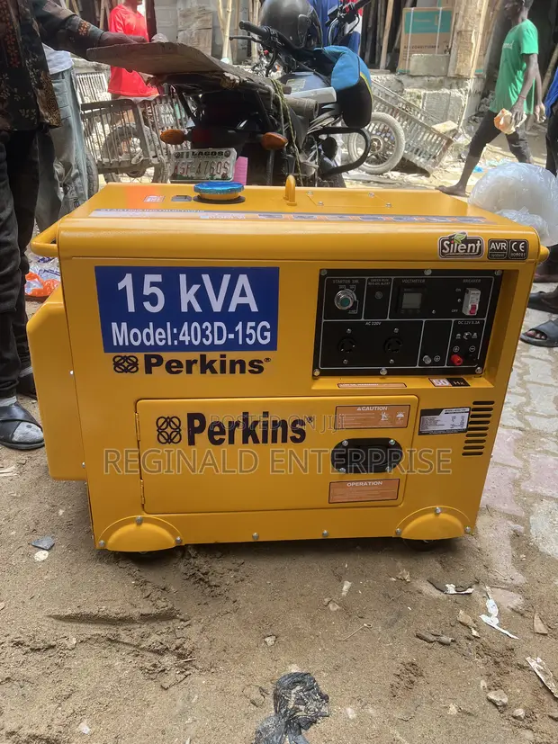 Perkins 15kva Soundproof Diesel Generator - 1