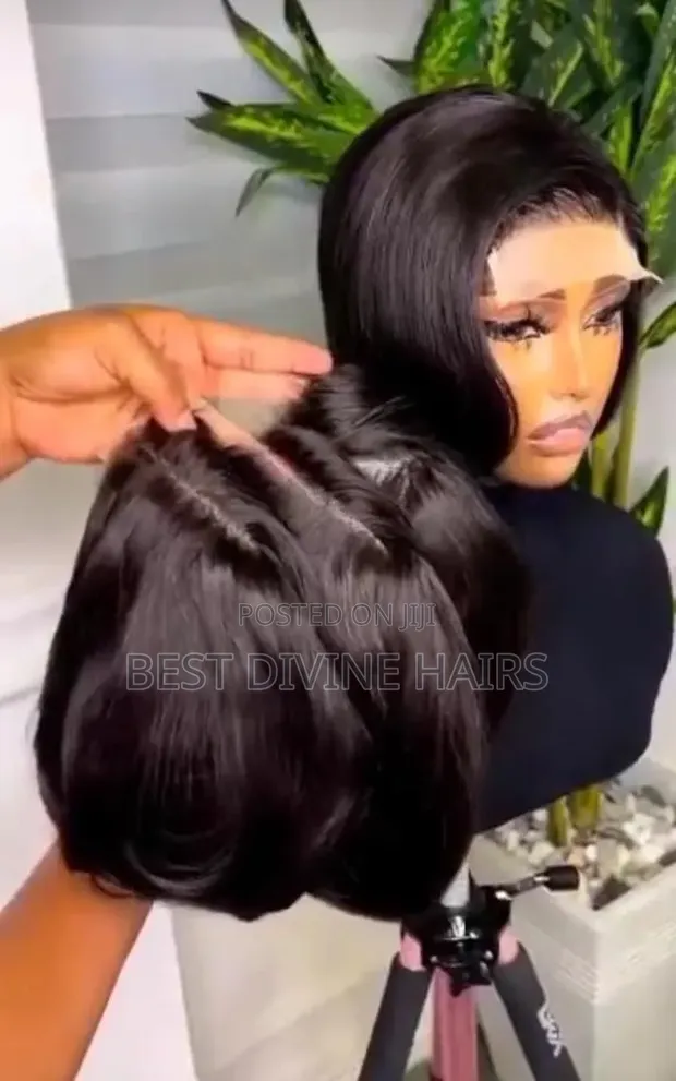 Full Closure Tiwa Wig - Human Hair, Natural Colour - 1
