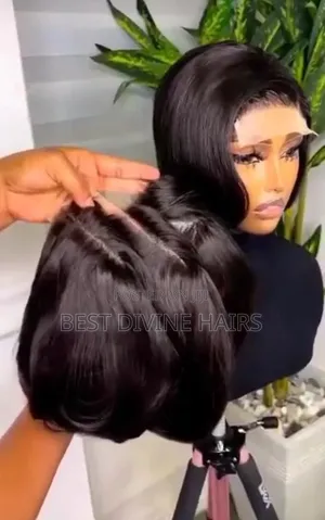 Full Closure Tiwa Wig - Human Hair, Natural Colour