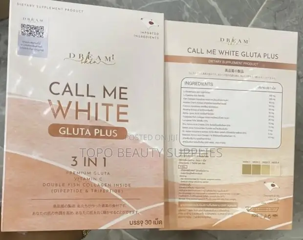 White Supplements for Dark Spots & Hyperpigmentation - 1