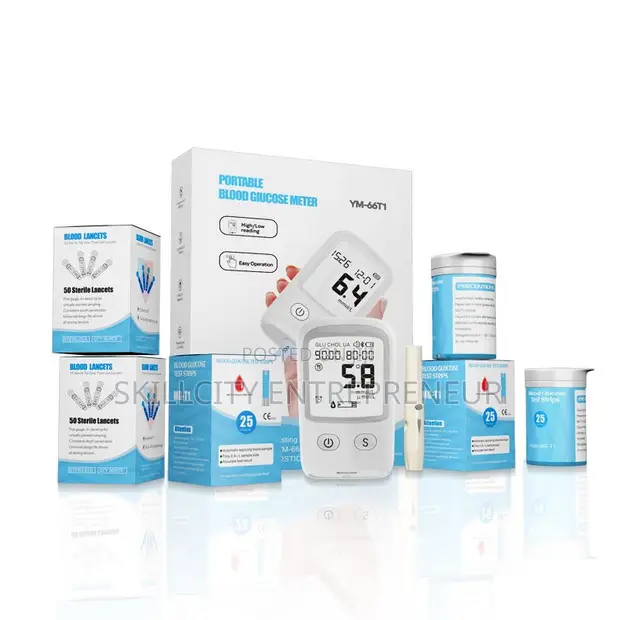 Uric Acid & Glucose Meter Set - Brand New - 1