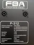 FBA P312 3-Way Line Array Speaker - 1