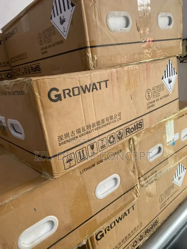 5kWh 51.2V Growatt Lithium Ion Baturi - 1