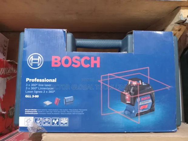 Bosch GLL 3-80 3x360° Line Laser Level - 1