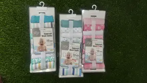 Unique Microfiber Washcloths na Jarirai (10 Adadi)