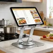 360° Rotating Foldable Metal Phone/Tablet Holder - 2