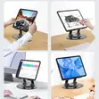 360° Rotating Foldable Metal Phone/Tablet Holder - 4
