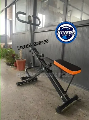 Multifunctional Squat Machine & Exercise Bike