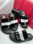Classic Black Pam Slippers - Men's Size 40-46 - 1