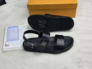 High Grade Black Sandals - KNS Gn