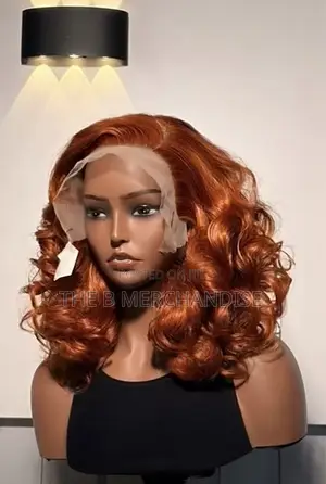 Human Blend Lace Front Wig - Long Wavy