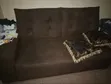 L-Shaped Sitting Room Couch with Single Chair - 2