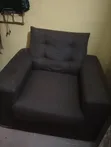 L-Shaped Sitting Room Couch with Single Chair - 4