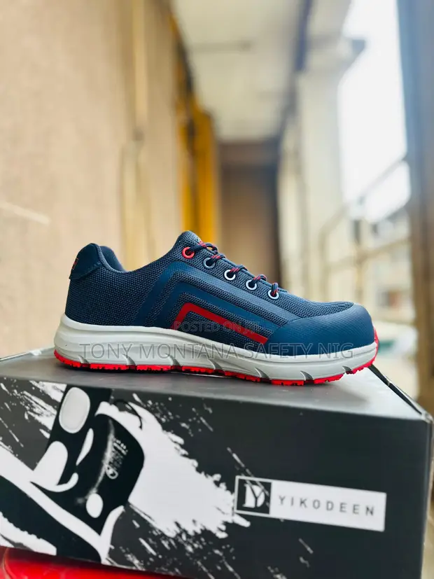 Yikodeen Low Cut Safety Shoe - Sporty Steel Toe Sneaker - 1