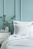 6x6 White American Cotton Bedding Set - 5
