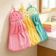 Hanging Kitchen Towels (12pcs) - Coral Velvet - 2