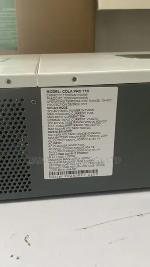 Colasolar 11kVA Hybrid Inverter