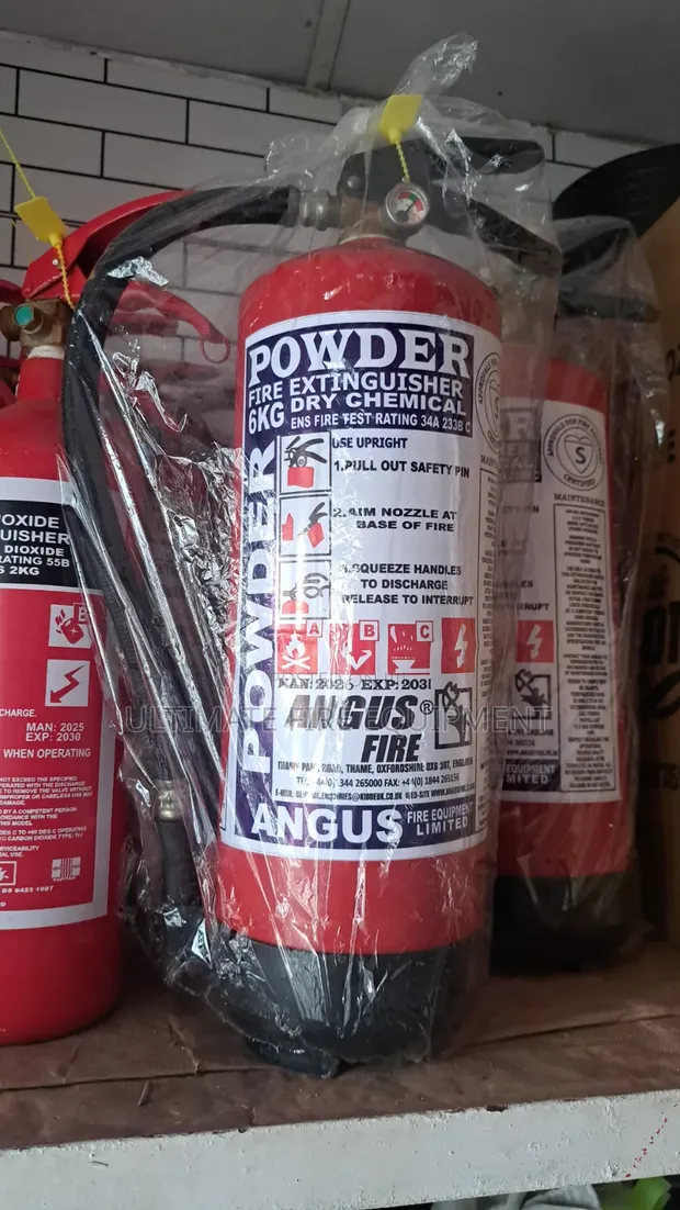 6kg Powder Fire Extinguisher - 1
