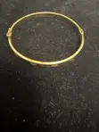 ITALY 750 Certified 18K Gold Cathie Bangle - 3
