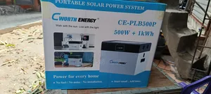 Cworth Energy 500W + 1kWh Portable Solar Power Station