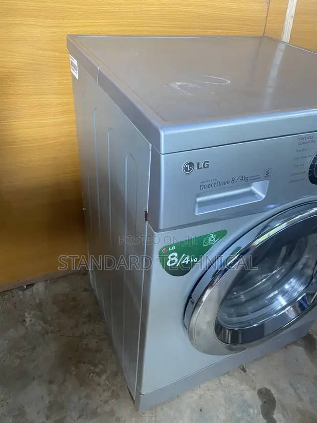LG 8kg Inverter Washing Machine - Wanki da Bushewa - 1