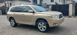 Toyota Highlander Limited 2008 Gold