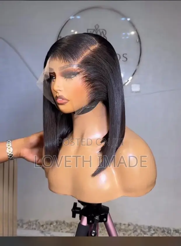 Gashin Kayan Kwalliya na SDD Bone Straight - 10 Inches tare da Frontal - 1