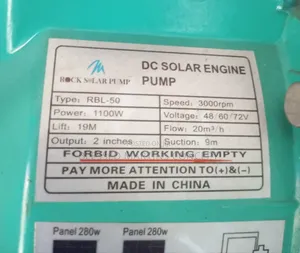 1.5HP DC Solar Surface Water Pump - Rock Solar