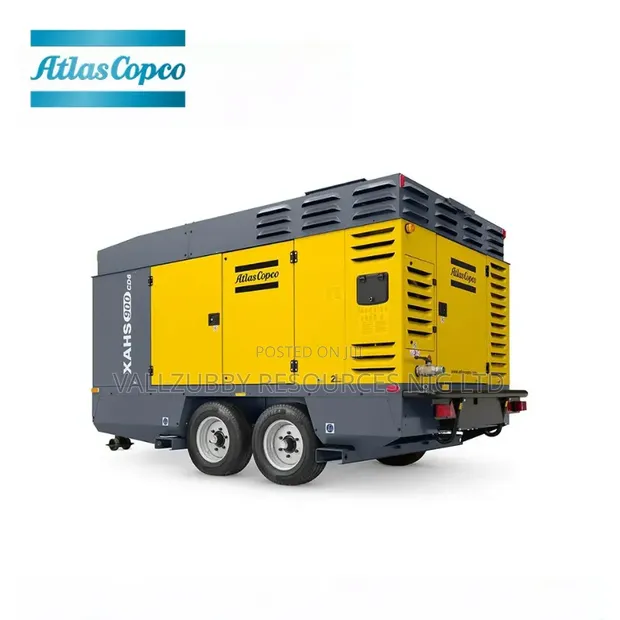 Atlas Copco 1600 CFM Mobile Compressor - 1