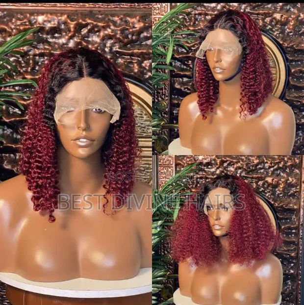 10" 5x1 Jerry Curls Human Hair Wig (DD Quality) - 1