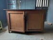 Used Wooden Wardrobe - 2 Doors, Brown - 2