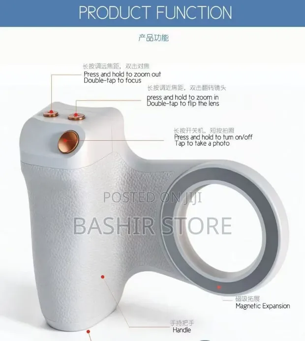Telesin Fun Shot Smartphone Handle Grip - 1