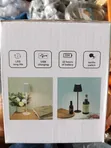 Rechargeable LED Table Lamp - Black/White - 2