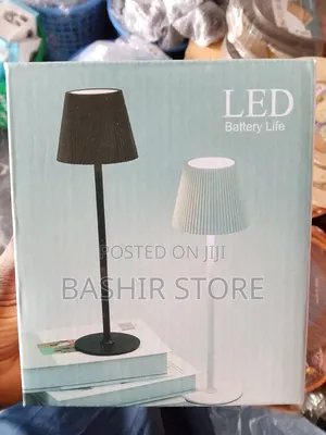 Rechargeable LED Table Lamp - Black/White