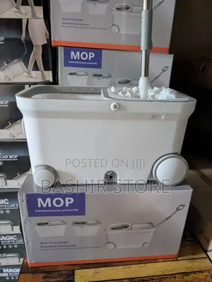 Magic Sports Car Mop - 4-Wheel Spin Mop