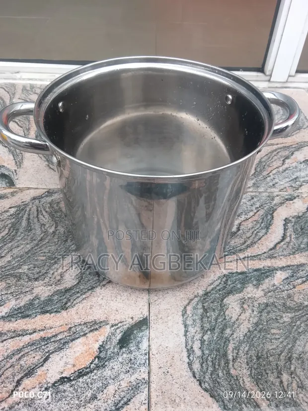 Used GE 7 Liter Stainless Steel Pot - 1