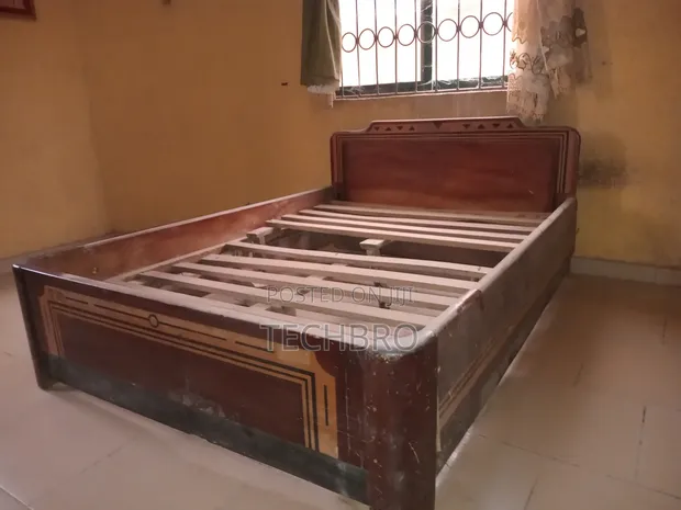 BedFame and Mattress - Used - 1