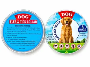 8-Wata Flea & Tick Protection Collar ga Kare - Sabon