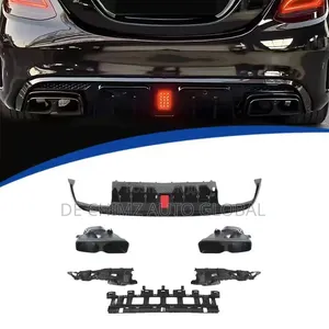 Mercedes-Benz C300 2018-2020 Rear Bumper Diffuser