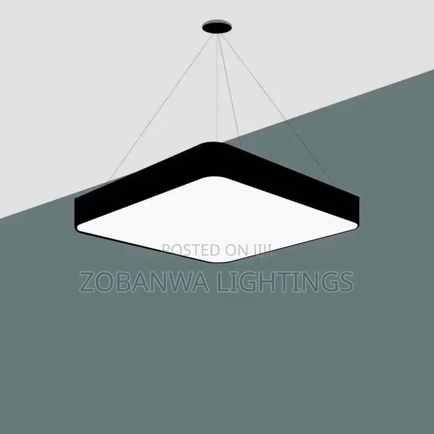 LED Office Chandelier - Hexagonal & Round Splicing - 1