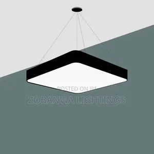 LED Office Chandelier - Hexagonal & Round Splicing