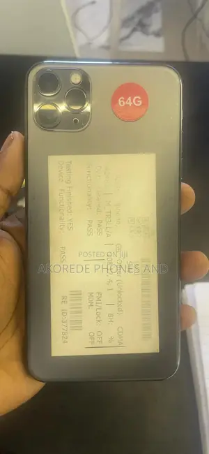 Apple iPhone 11 Pro Max 64GB Black